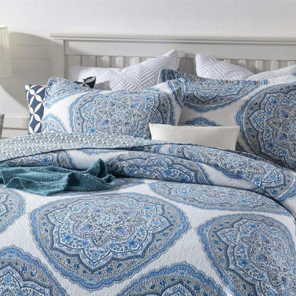 Medallion Mandala Cotton Bedspread Quilts & Sets