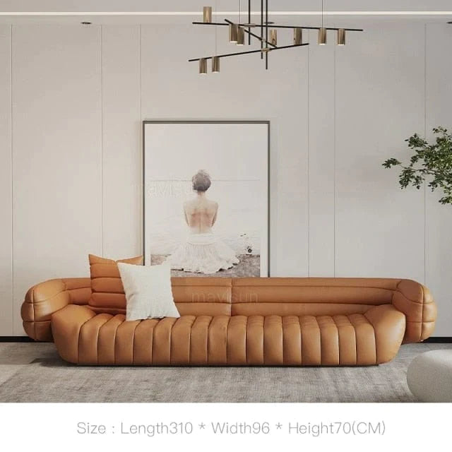 Merline Leather Sofa