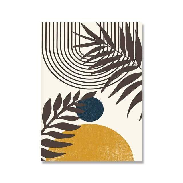 Mid-Century Nature Canvas Wall Art