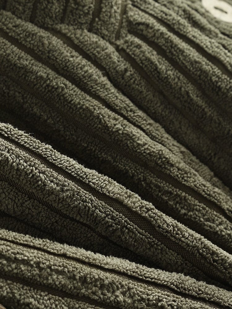 Mila Corduroy Hooded Oversized Coat