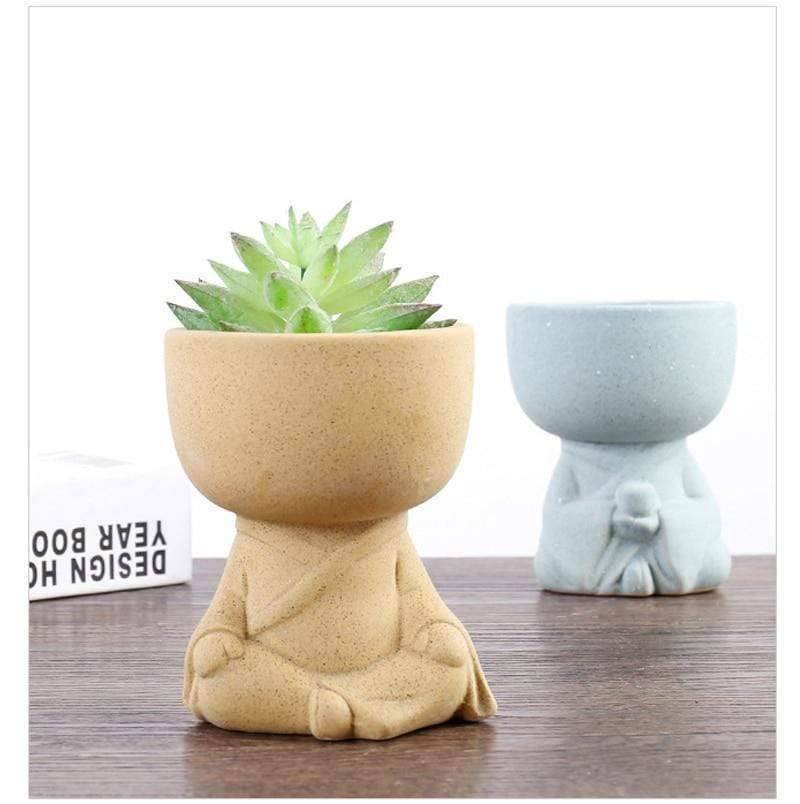 Mini Buddha Flower Pots