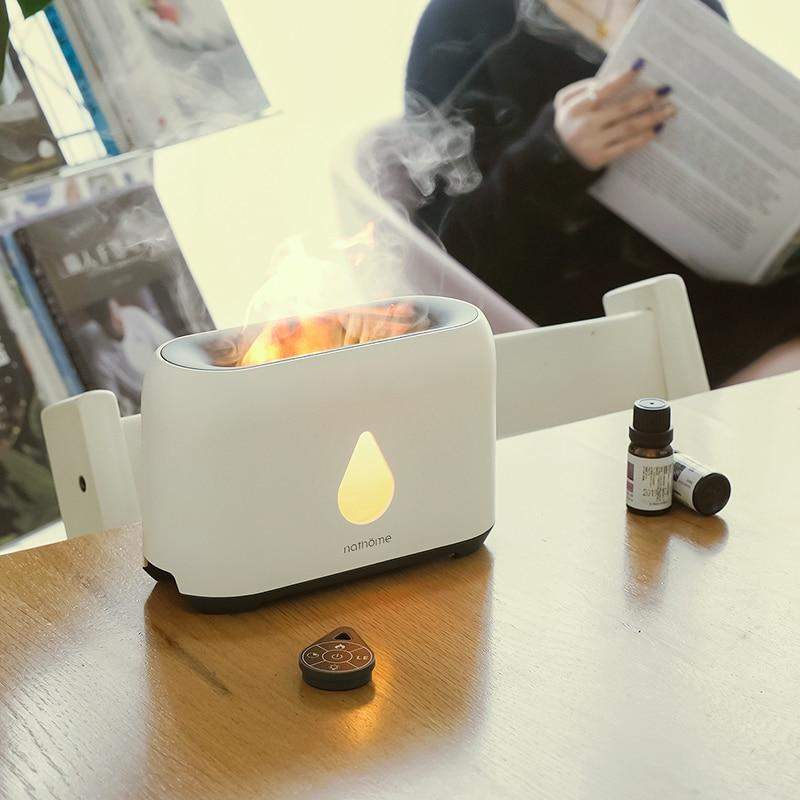 Mini Flame Humidifier Diffuser