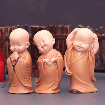 Mini Monk Figurines