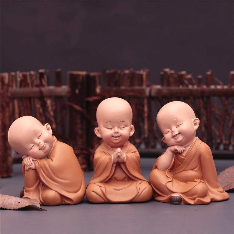 Mini Monk Figurines