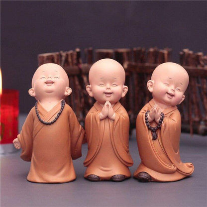 Mini Monk Figurines