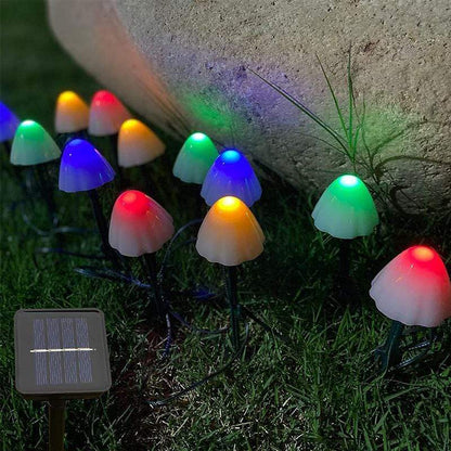 Mini Mushroom Solar Garden Lights