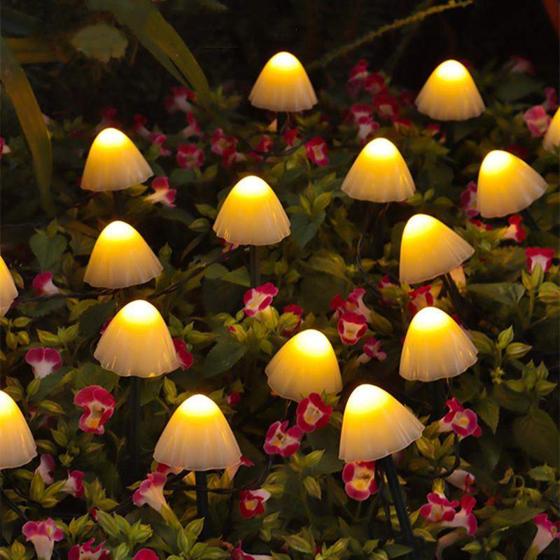 Mini Mushroom Solar Garden Lights