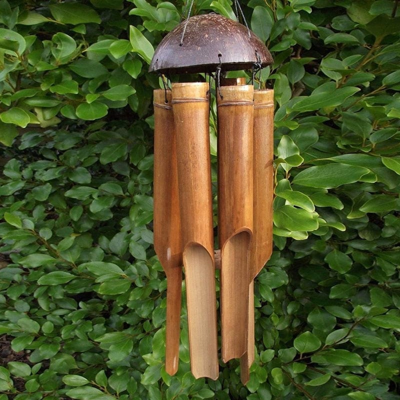 Mirzam Bamboo 5 Tubes Wind Chimes