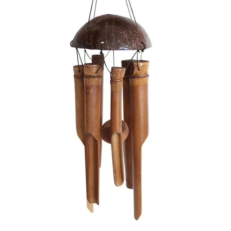 Mirzam Bamboo 5 Tubes Wind Chimes