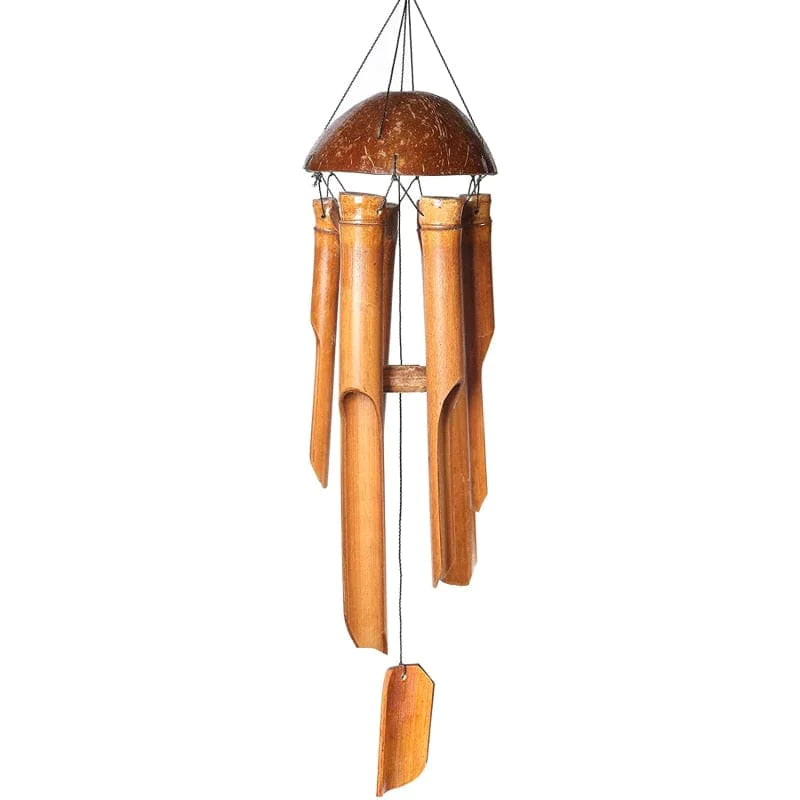 Mirzam Bamboo 5 Tubes Wind Chimes