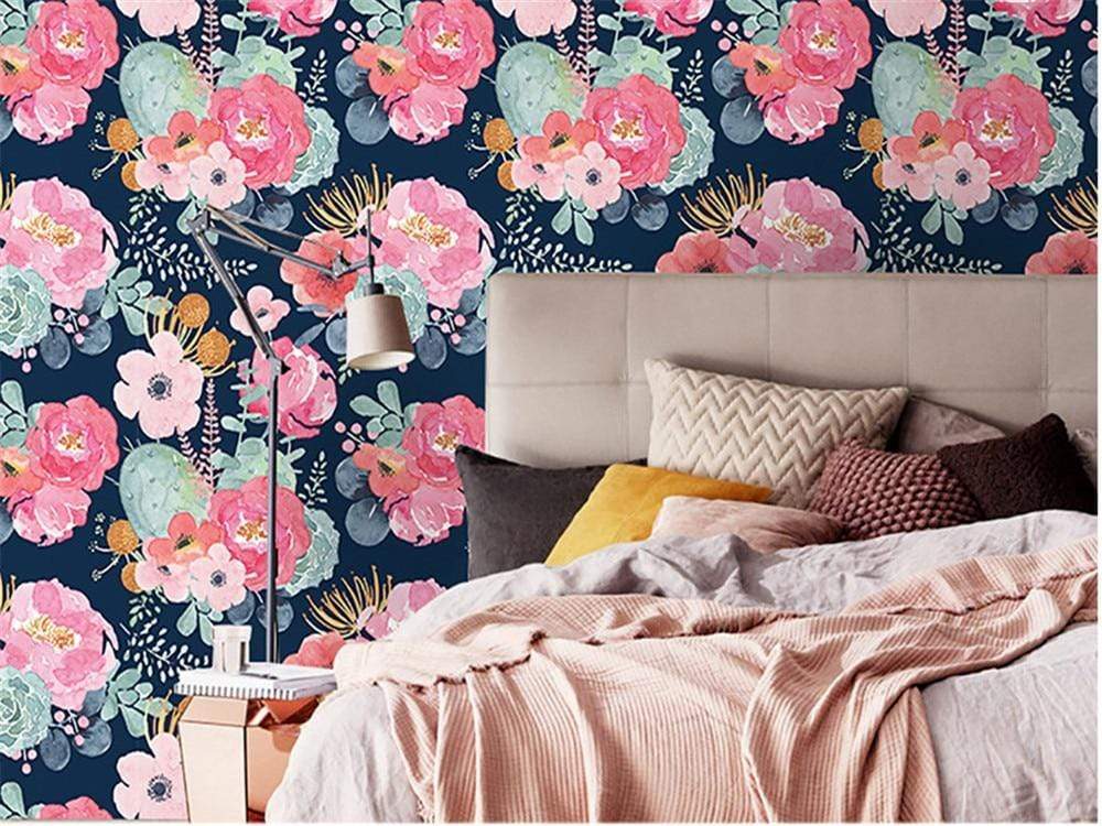 Modern Floral Wallpaper Wallpapers