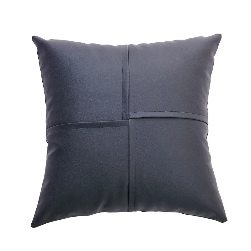 Light Luxury Leather Cushion Pillowcase