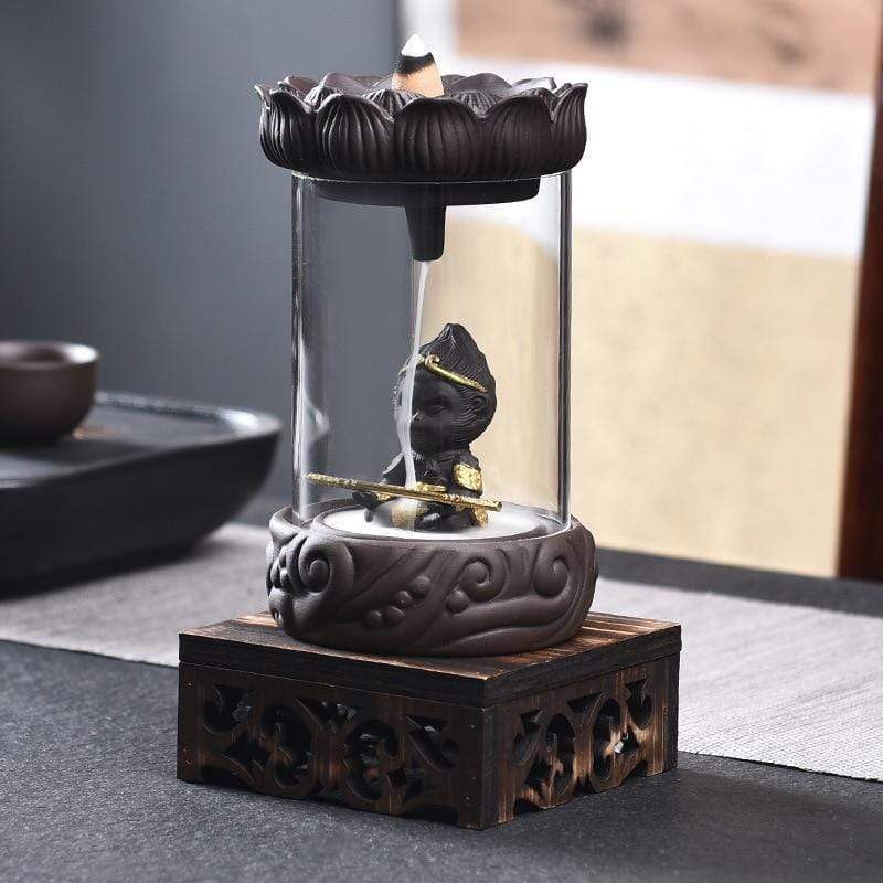 Monkey King Backflow Incense Burner