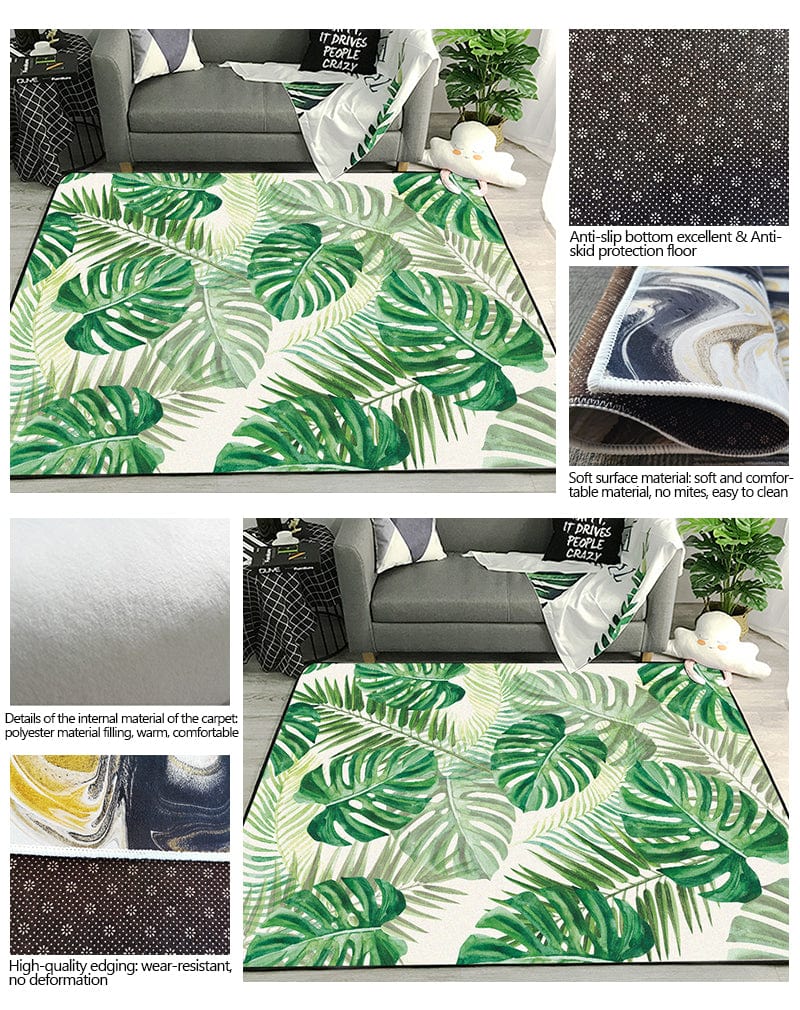 Monstera Leaf Carpet