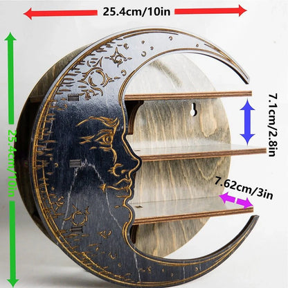 Moon 3 Tier Display Shelf