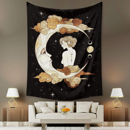 Moon Goddess Tapestry