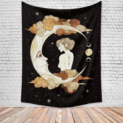 Moon Goddess Tapestry