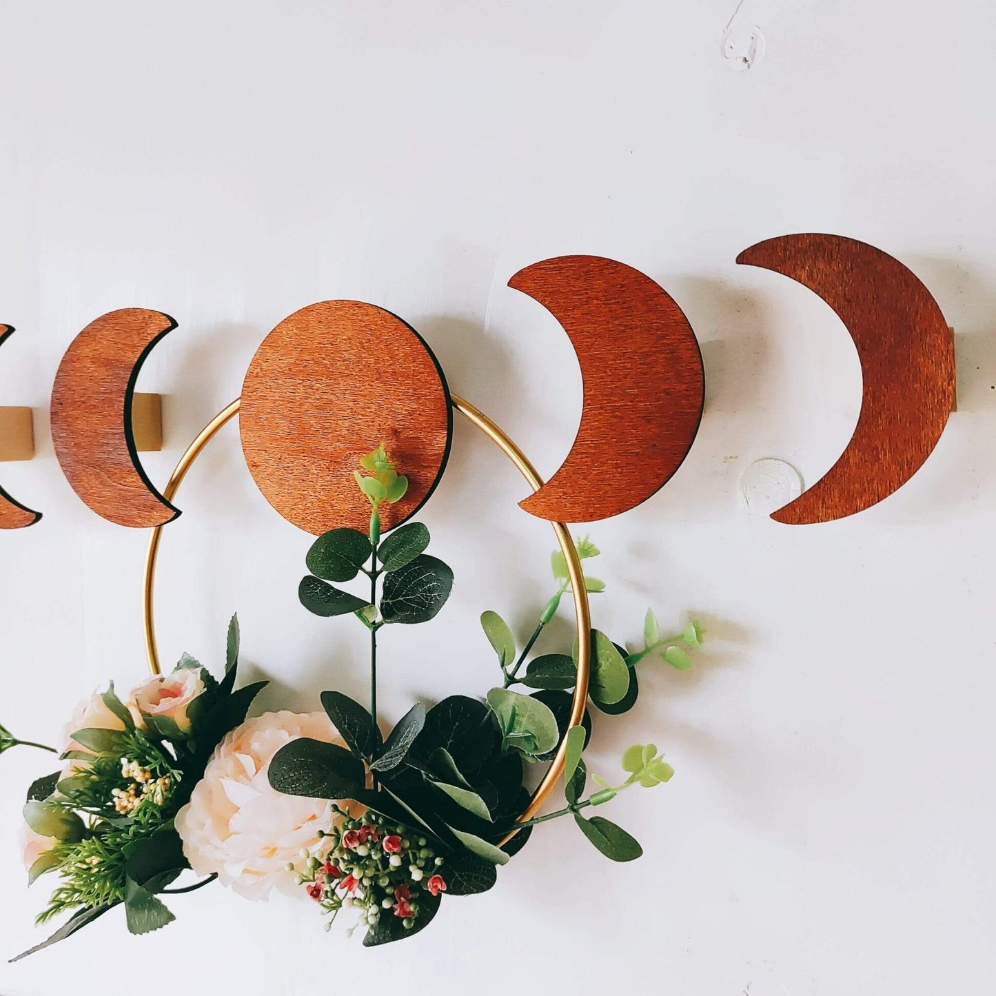 Moon Phases Wall Hooks