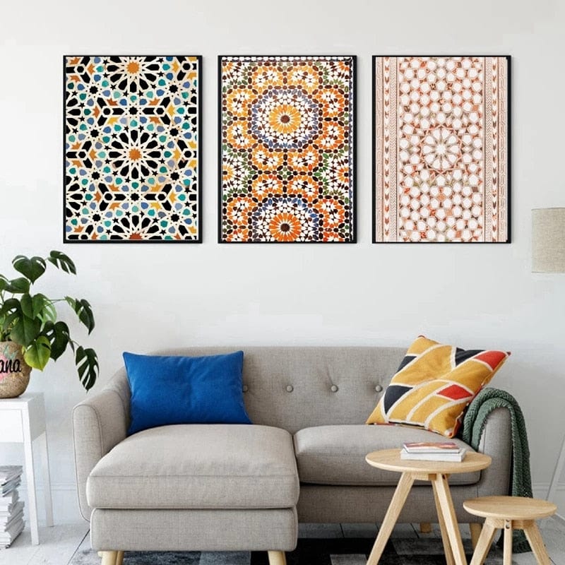 Moroccan Canvas Wall Art