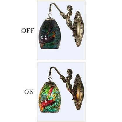 Moroccan Mosaic Wall Sconce Lamp