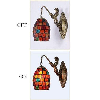 Moroccan Mosaic Wall Sconce Lamp