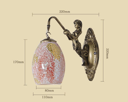 Moroccan Mosaic Wall Sconce Lamp