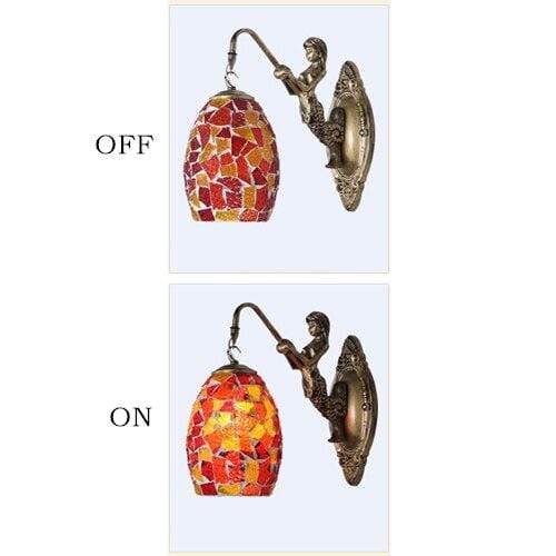 Moroccan Mosaic Wall Sconce Lamp