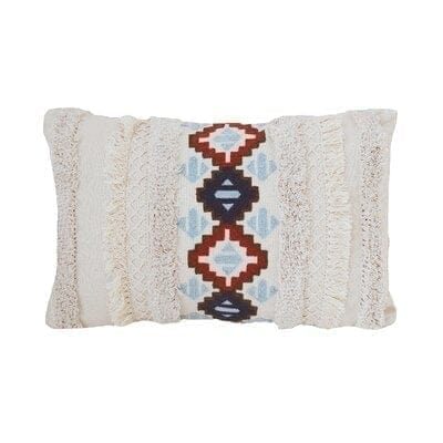 Morocco Tufting Ivory Cushion Cover