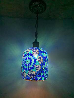 Mosaic Boho Chandelier