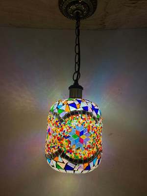 Mosaic Boho Chandelier