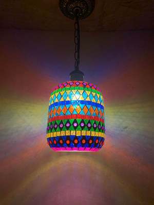 Mosaic Boho Chandelier