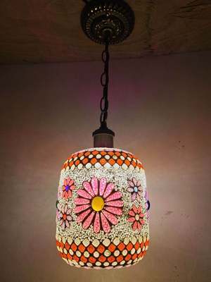 Mosaic Boho Chandelier