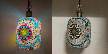 Mosaic Boho Chandelier