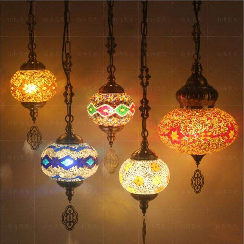 Mosaic Pendant Lights