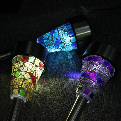 Mosaic Solar Power Lights