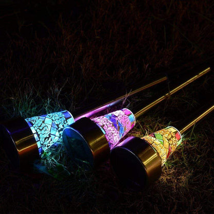 Mosaic Solar Power Lights