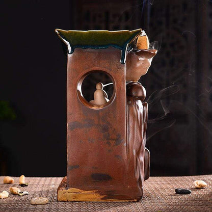 Mountain Spring Waterfall Incense Burner