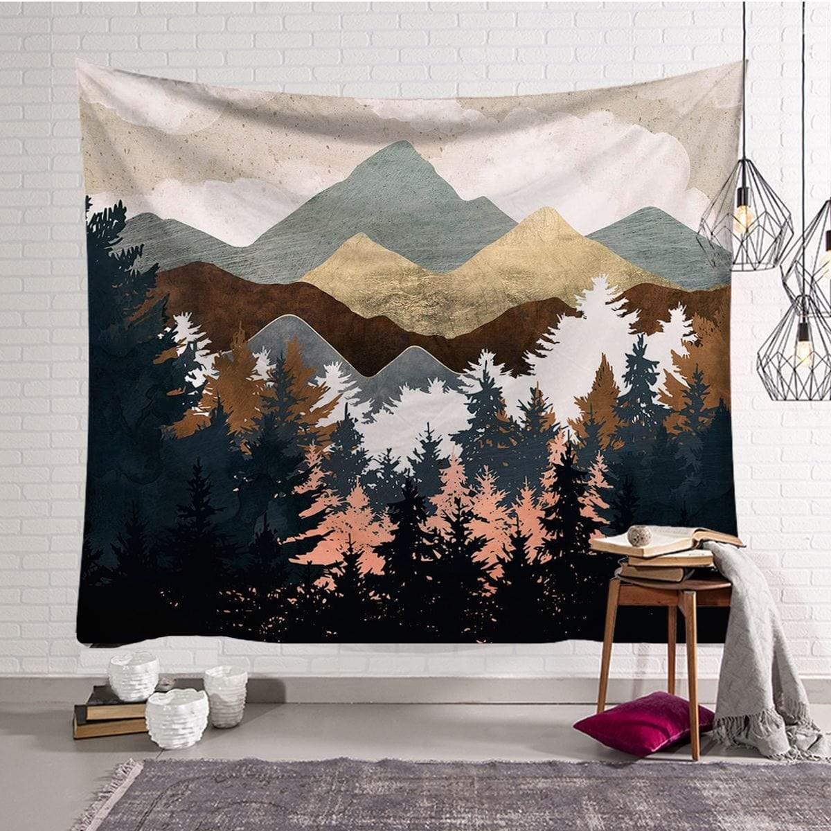 Mountain View Tapestry