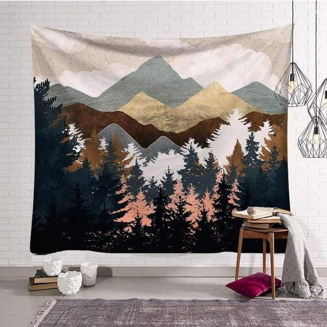 Mountain View Tapestry