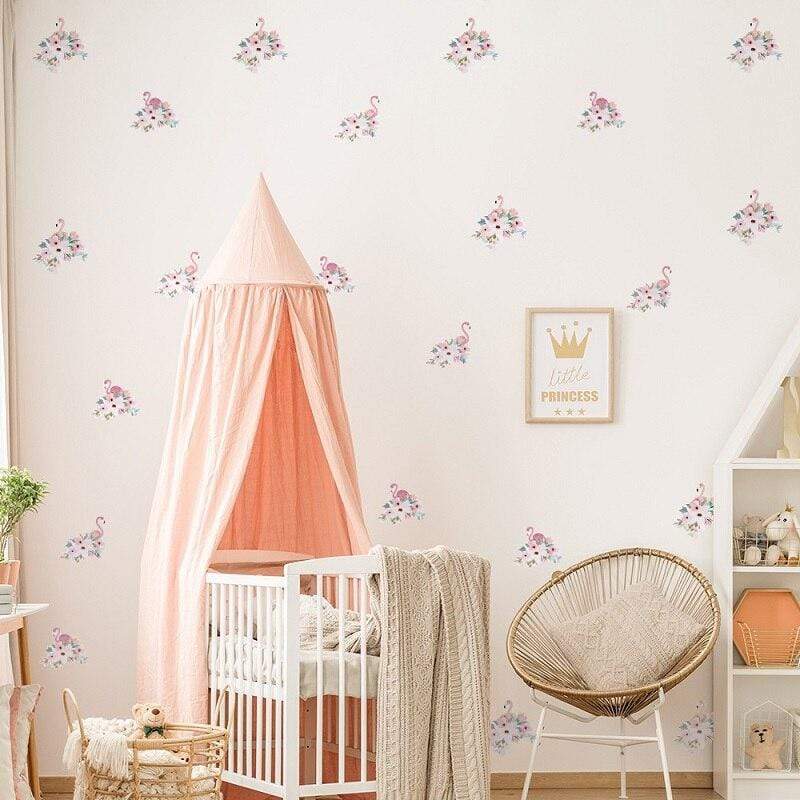 Multi-color Green Plants Wall Stciker Stickers