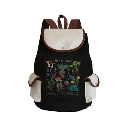 Mushroom Drawstring Backpack