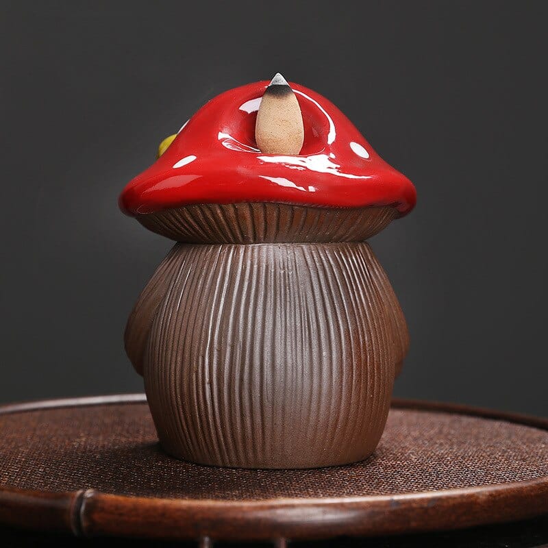 Mushroom Elf Incense Burner