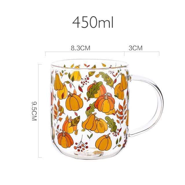 Mushroom Garden Glass Mug