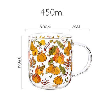 Mushroom Garden Glass Mug