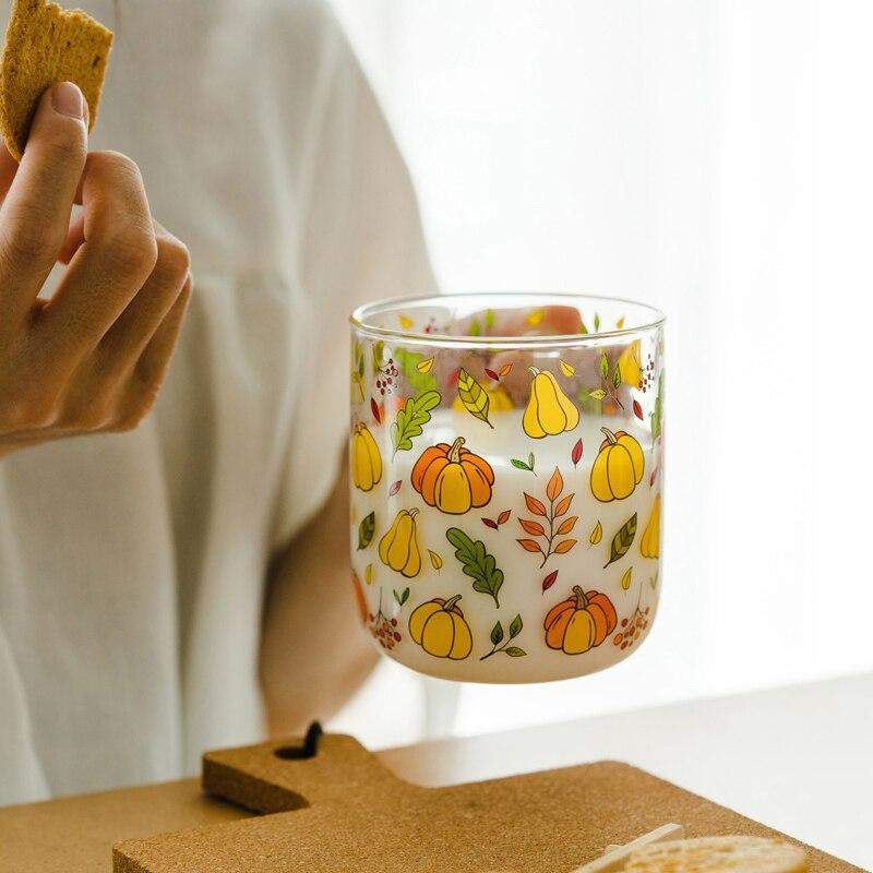 Mushroom Garden Glass Mug