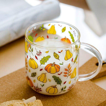 Mushroom Garden Glass Mug