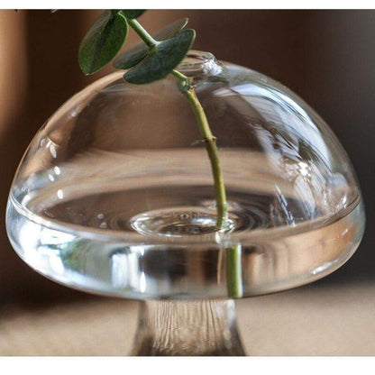 Mushroom Glass Vases