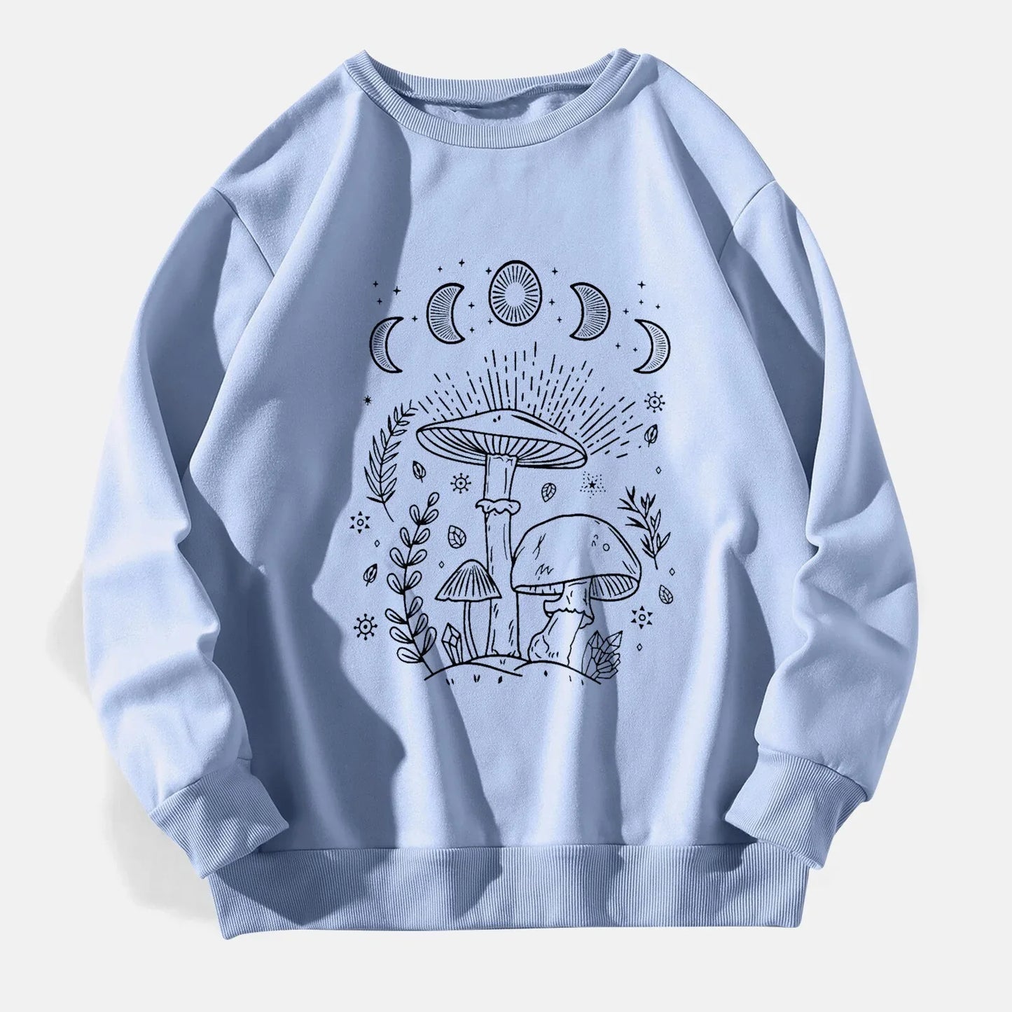 Mushroom Moon Phases Sweatshirt