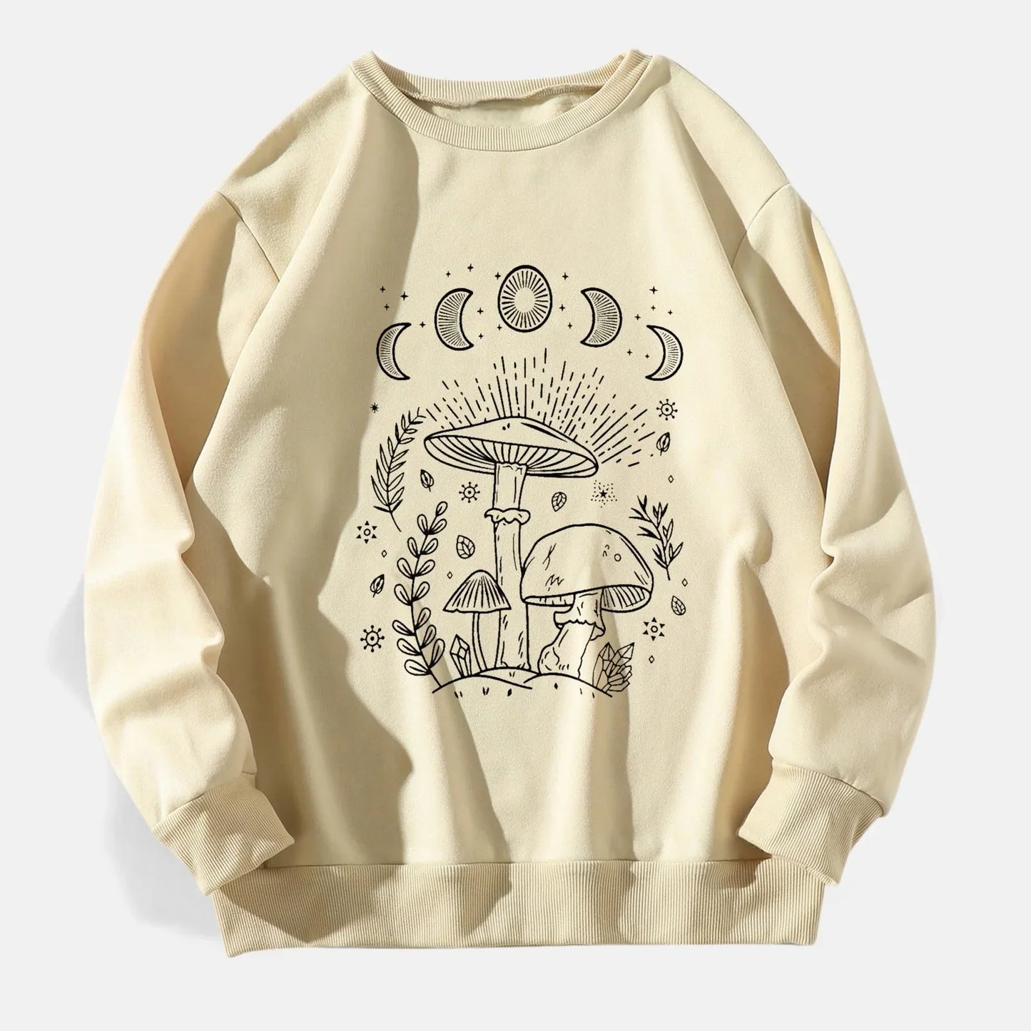 Mushroom Moon Phases Sweatshirt