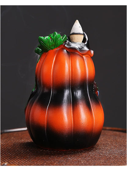 Mushroom & Pumpkin Incense Burner